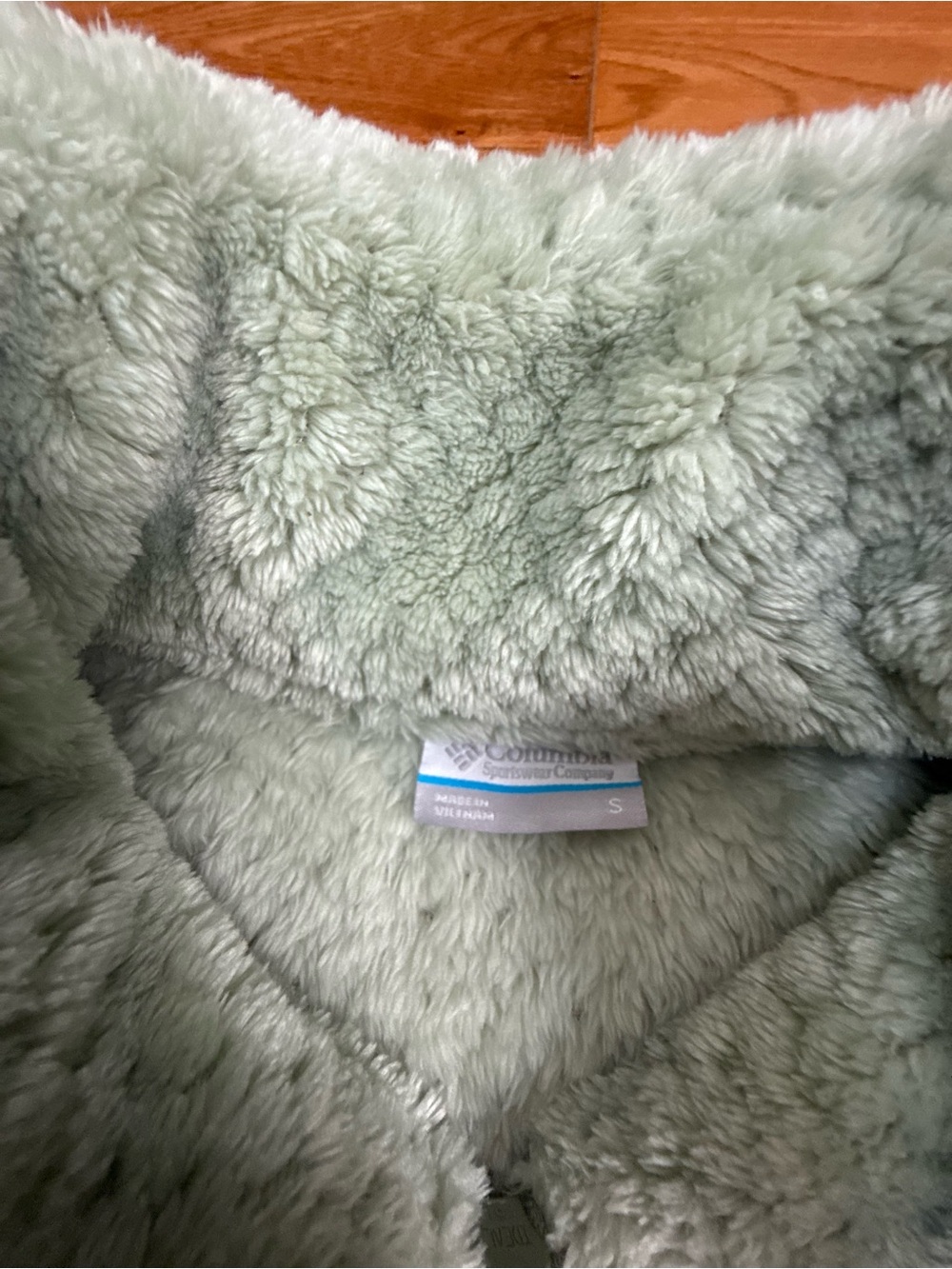 Columbia Women’s Textured Sherpa Fleece Zip-Up NWOT - Picture 3 of 7
